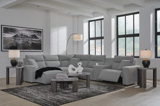 Modmax II 6-Piece Power Reclining Sectional with Chaise and Console Next-Gen Nuvella™