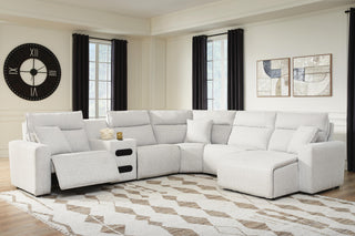 Modmax II 6-Piece Reclining Sectional with Chaise and Audio Console