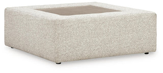Ashbourne Estate Oversized Accent Ottoman Chenille