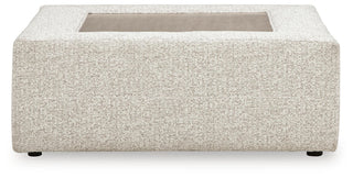 Ashbourne Estate Oversized Accent Ottoman Chenille