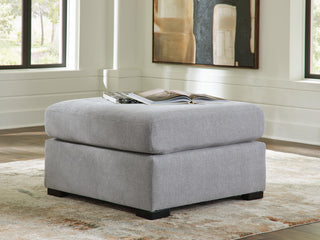 Lakepoint Oversized Accent Ottoman Chenille