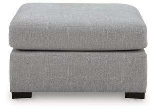 Lakepoint Oversized Accent Ottoman Chenille