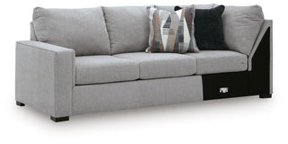 Lakepoint LAF Sofa w/Corner Wedge Chenille