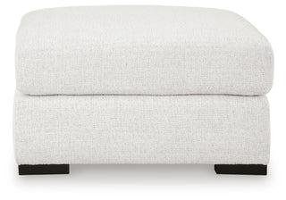 Misty-Lakes Oversized Accent Ottoman Chenille Next-Gen Nuvella™ Performance Fabric