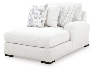 Misty-Lakes RAF Corner Chaise Chenille Next-Gen Nuvella™ Performance Fabric
