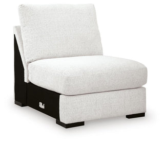 Misty-Lakes Armless Chair Chenille Next-Gen Nuvella™ Performance Fabric