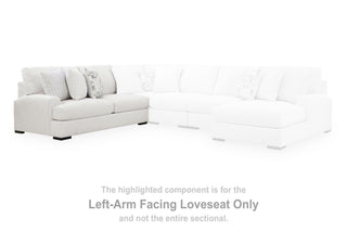 Misty-Lakes LAF Loveseat Chenille Next-Gen Nuvella™ Performance Fabric