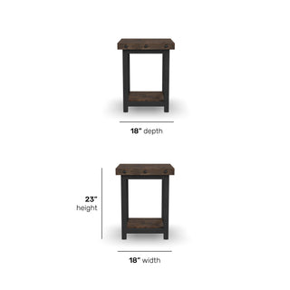 Carpenter Chairside Table