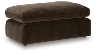 Maxton Heights Ottoman Velvet Chenille