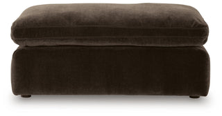 Maxton Heights Ottoman Velvet Chenille