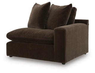 Maxton Heights RAF Corner Chair Velvet Chenille