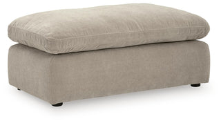 Maxton Heights Ottoman Velvet Chenille