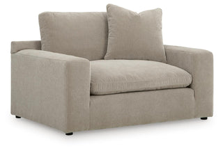 Maxton Heights Chair and a Half Velvet Chenille