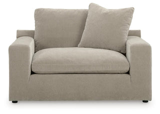 Maxton Heights Chair and a Half Velvet Chenille