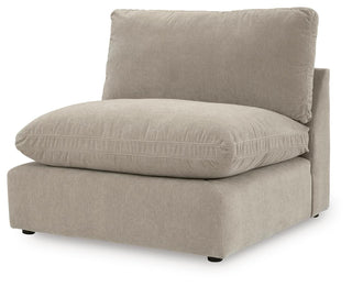 Maxton Heights Armless Chair Velvet Chenille