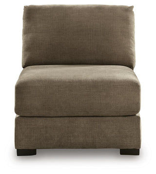 Camellia-Court Armless Chair Chenille