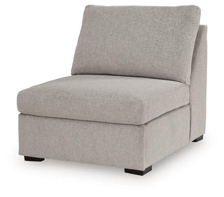 ModMax Luxe Armless Chair Chenille Next-Gen Nuvella™ Performance Fabric