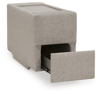 ModMax Luxe Console with Storage Chenille Next-Gen Nuvella™ Performance Fabric