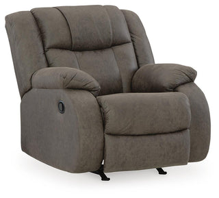 First Base Rocker Recliner Faux Leather