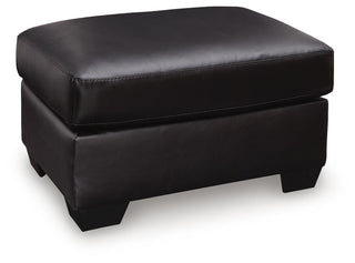 Glennbre Ottoman Faux Leather