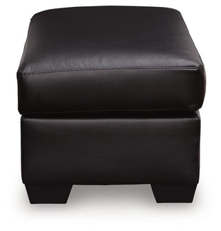 Glennbre Ottoman Faux Leather