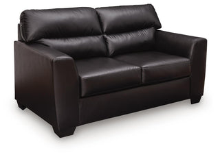 Glennbre Loveseat Faux Leather