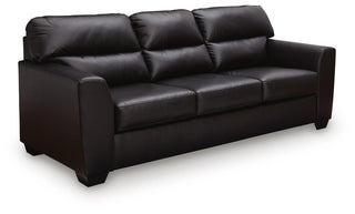 Glennbre Queen Sofa Sleeper Faux Leather