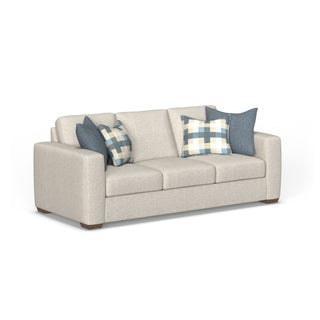 Collins Fabric Three-Cushion Sofa
