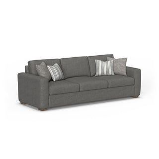 Collins Fabric Large Three-Cushion Sofa