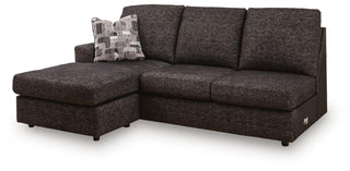 Lentiz LAF Sofa Chaise Chenille Next-Gen Nuvella™ Performance Fabric