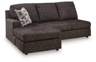 Lentiz LAF Sofa Chaise Chenille Next-Gen Nuvella™ Performance Fabric