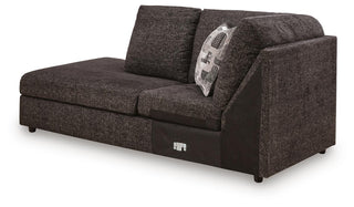 Lentiz LAF Corner Chaise Chenille Next-Gen Nuvella™ Performance Fabric