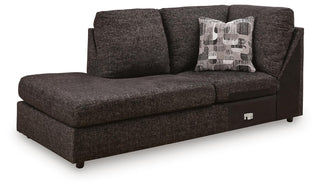 Lentiz LAF Corner Chaise Chenille Next-Gen Nuvella™ Performance Fabric