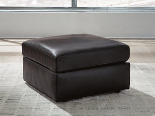 Modmax II Oversized Accent Ottoman Leather