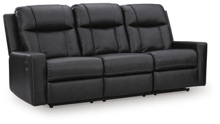 Mackmenville Reclining Sofa Faux Leather