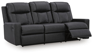Mackmenville Reclining Sofa Faux Leather