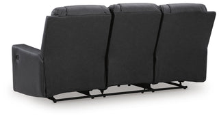 Mackmenville Reclining Sofa Faux Leather
