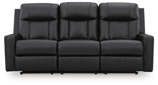 Mackmenville Reclining Sofa Faux Leather