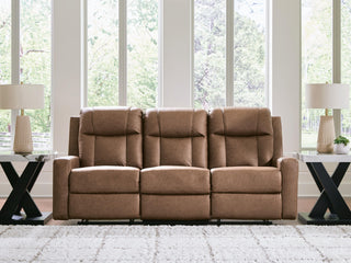 Mackmenville Reclining Sofa Faux Leather