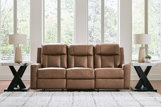 Mackmenville Reclining Sofa and Loveseat - Caramel