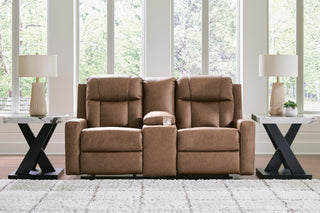 Mackmenville Reclining Sofa and Loveseat - Caramel