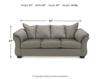 Darcy Sofa Microfiber