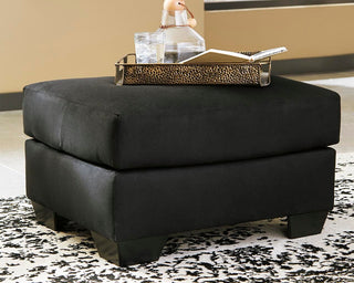 Darcy Ottoman Microfiber