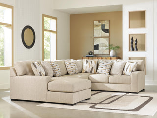 Laurelgrove 4-Piece Sectional with Chaise Next-Gen Nuvella™ Performance Fabric Chenille