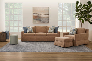 Lottie Fabric Skirted Sofa