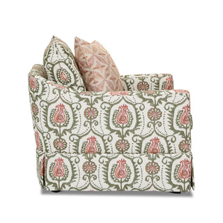 Eleanora Fabric Skirted Chair