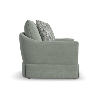 Eleanora Fabric Skirted Chair