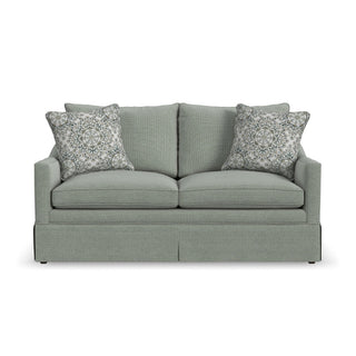Eleanora Fabric Skirted Loveseat