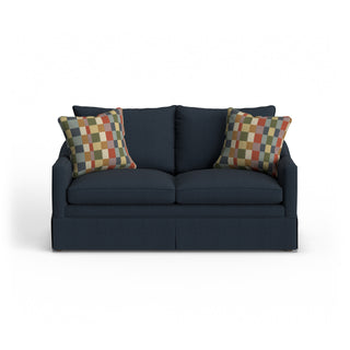 Eleanora Fabric Skirted Loveseat