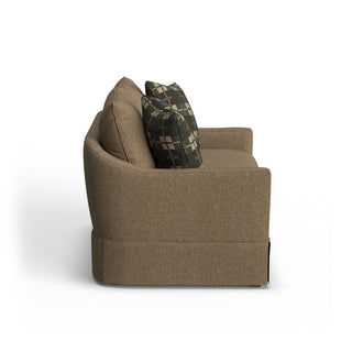 Eleanora Fabric Skirted Loveseat